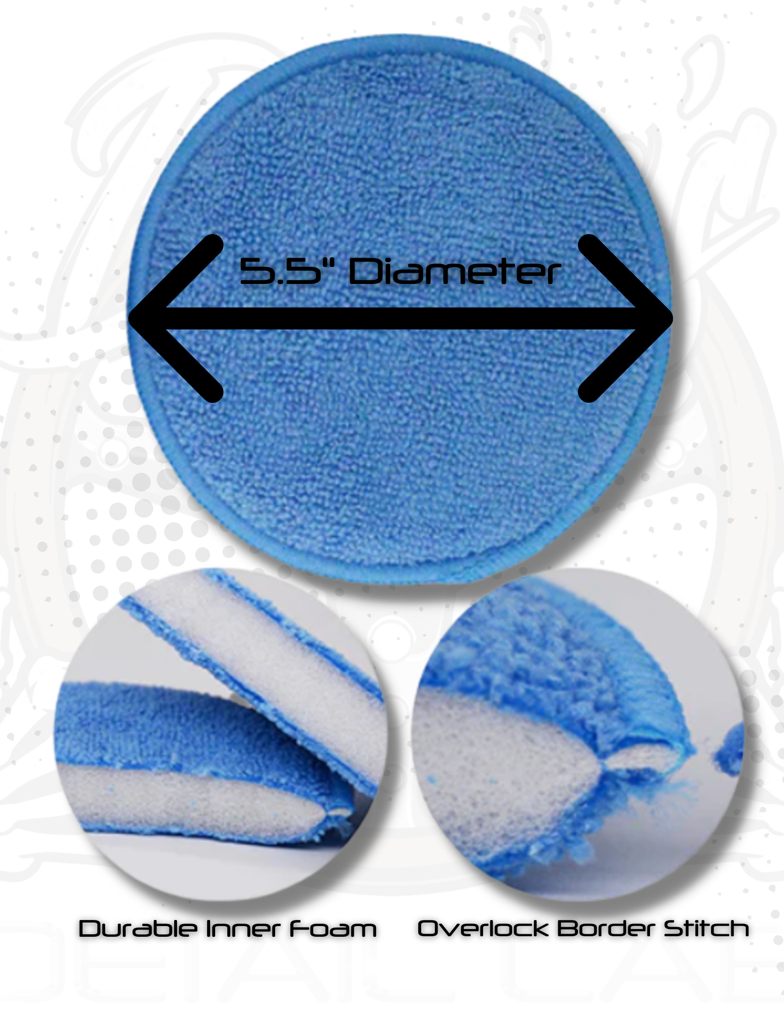 2-Pack Microfiber Applicator