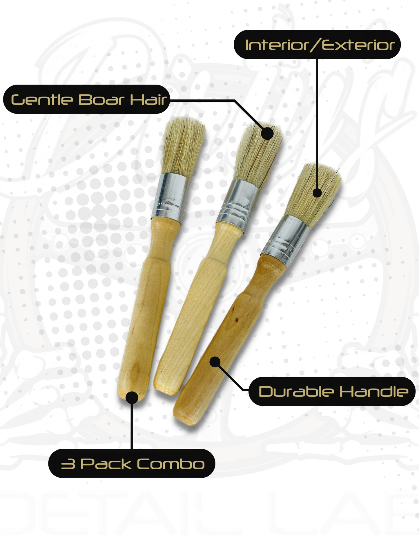 Hair Detailing Brushes