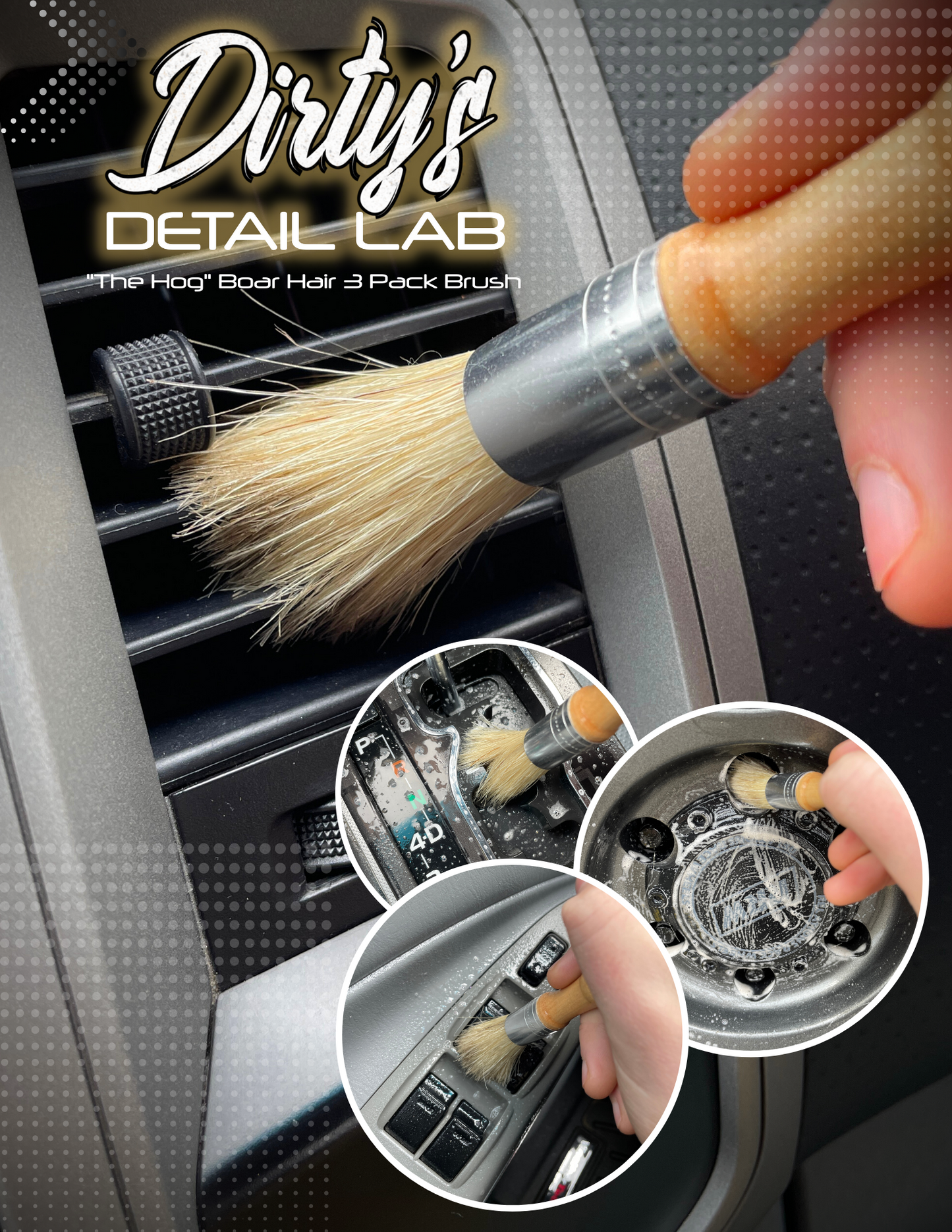 Hair Detailing Brushes
