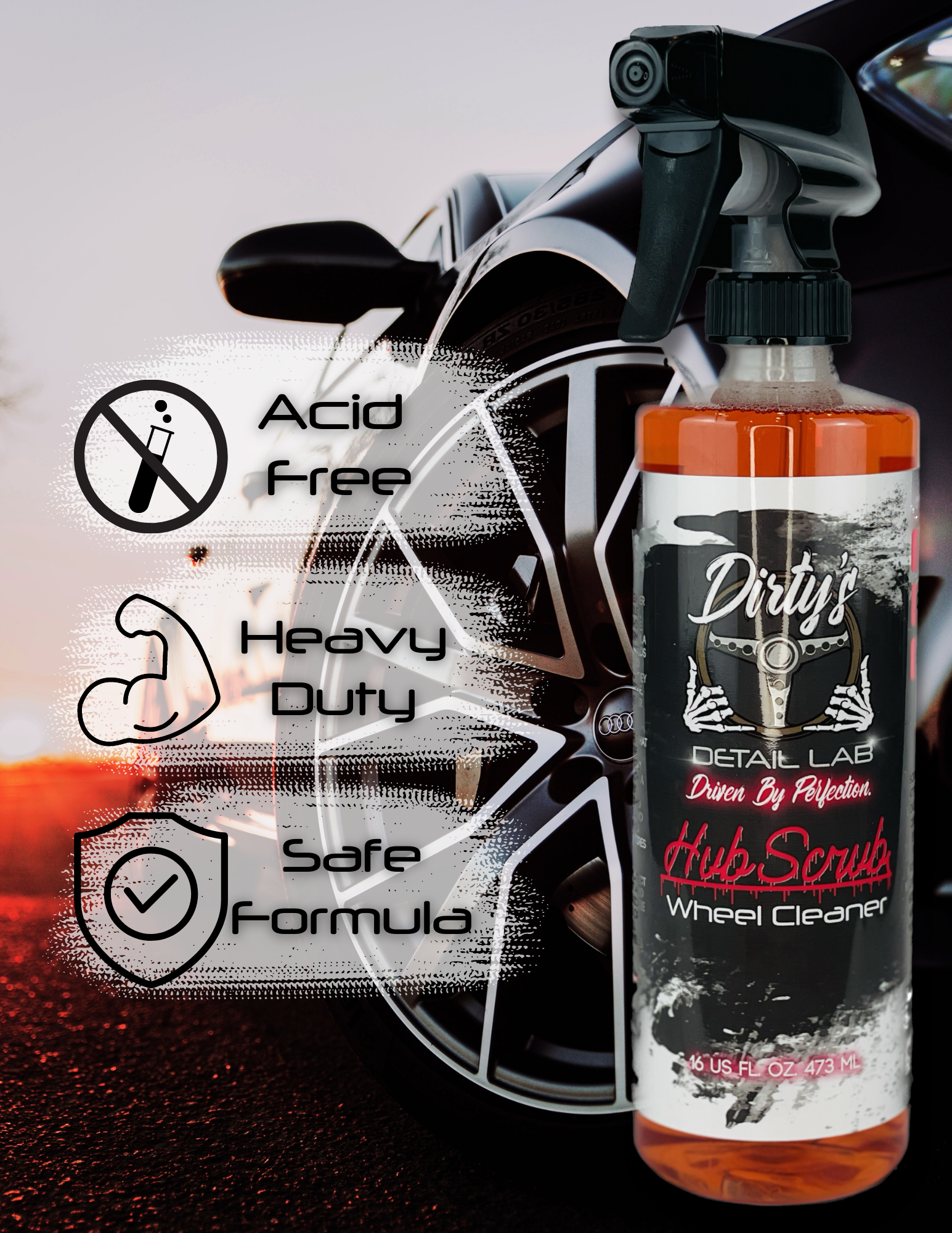 Wheel Cleaner Spray