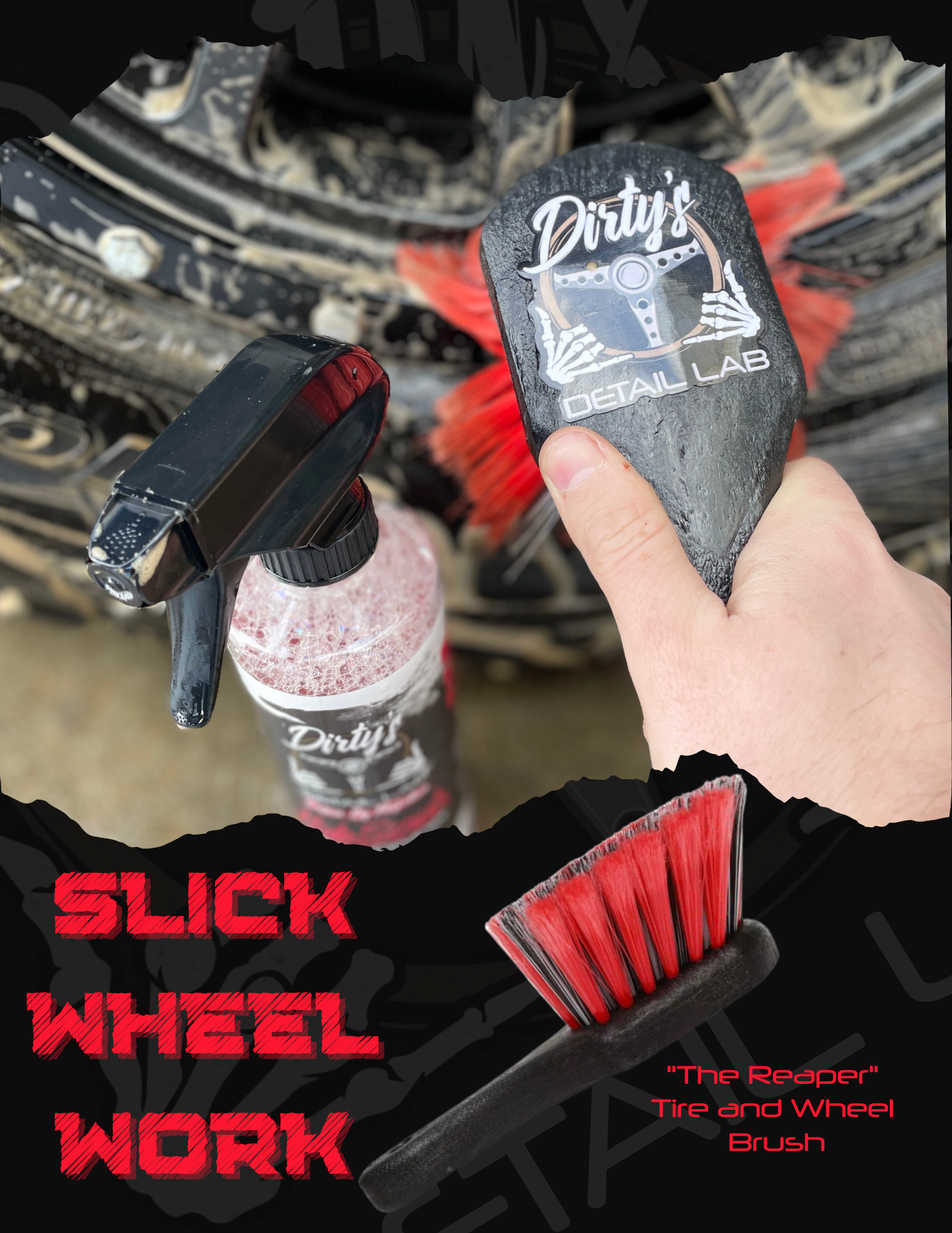 Car Tire Brush