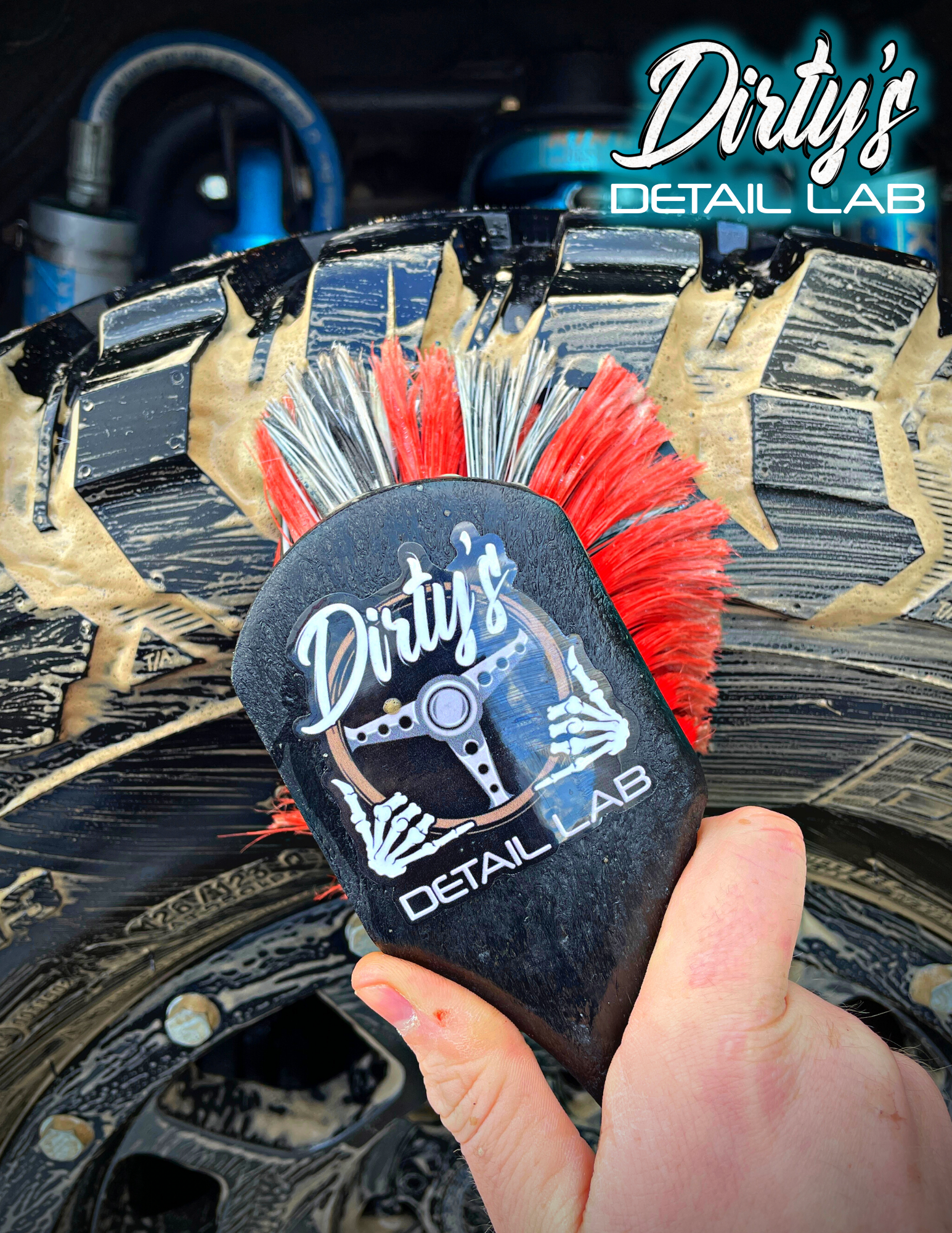 Car Tire Brush