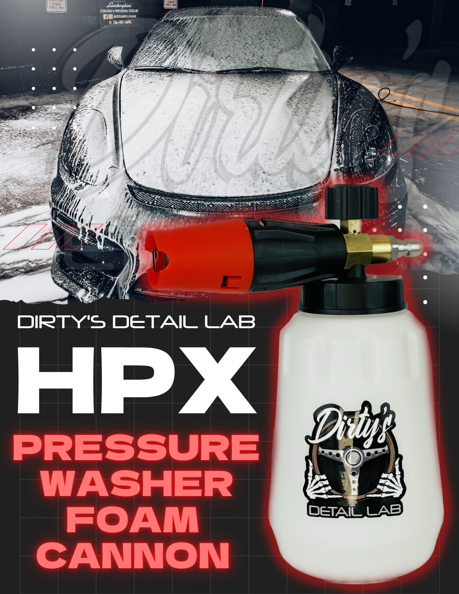 HPX- Pressure Washer Foam Cannon