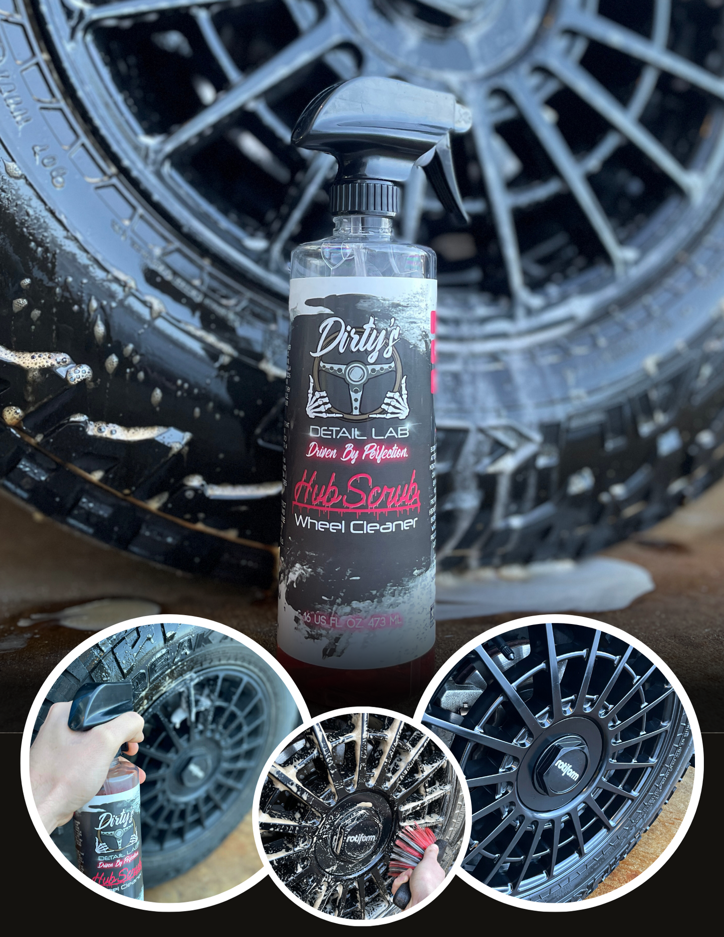 Wheel Cleaner Spray